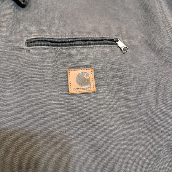 Carhartt Detroit J97 GVL Canvas Jacket Mens 2XLT Blanket Lined - Picture 3 of 9